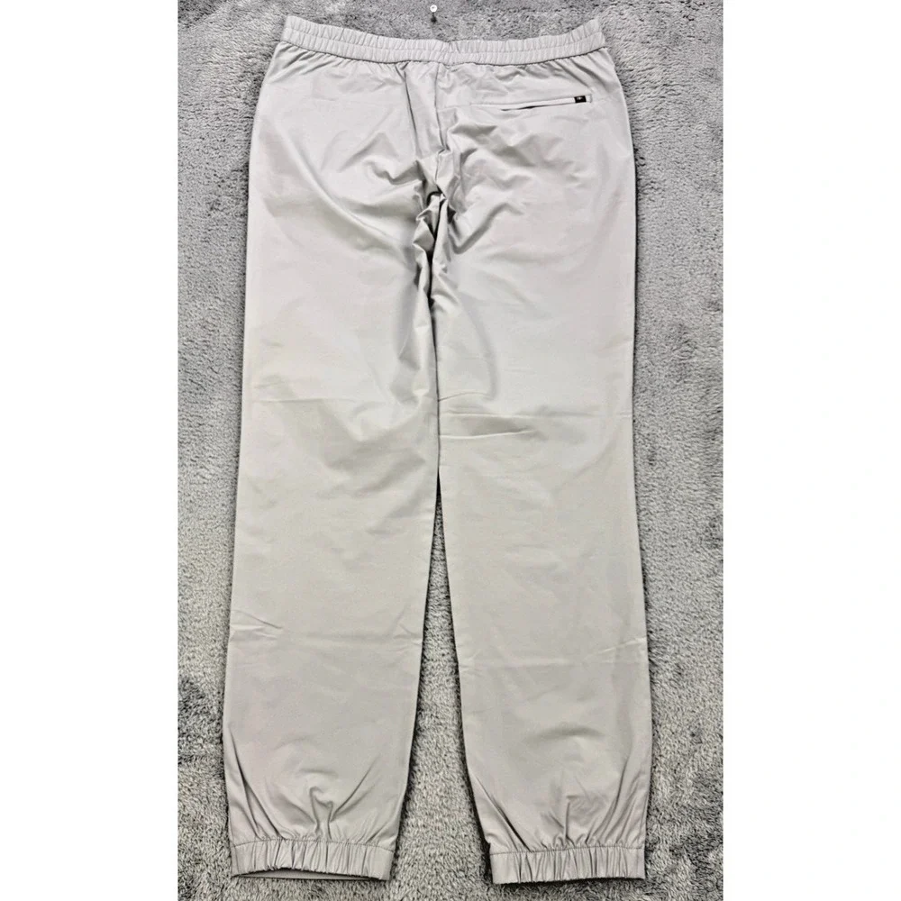 Banana‎ Republic Pant Men 34 Gray Athletic Slim Performance Golf Hiking Tech